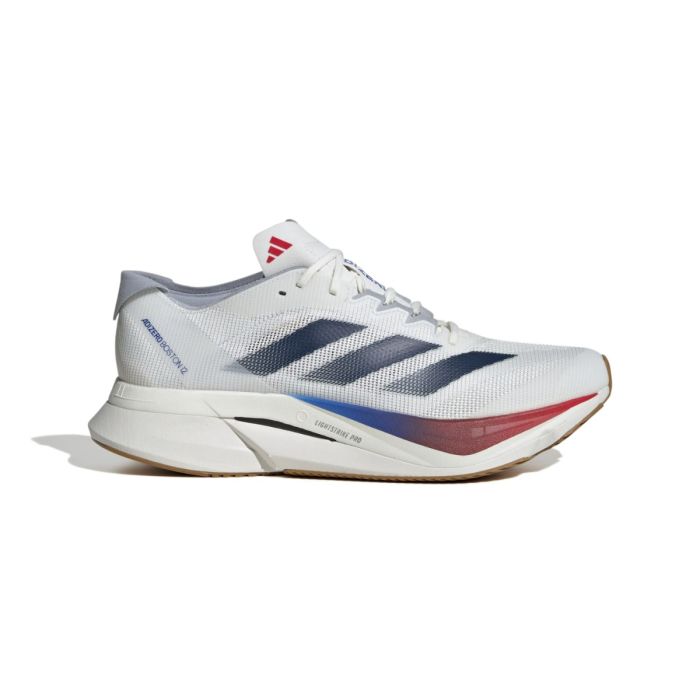 adidas Herre Løbesko Adizero Boston 12 Hvid