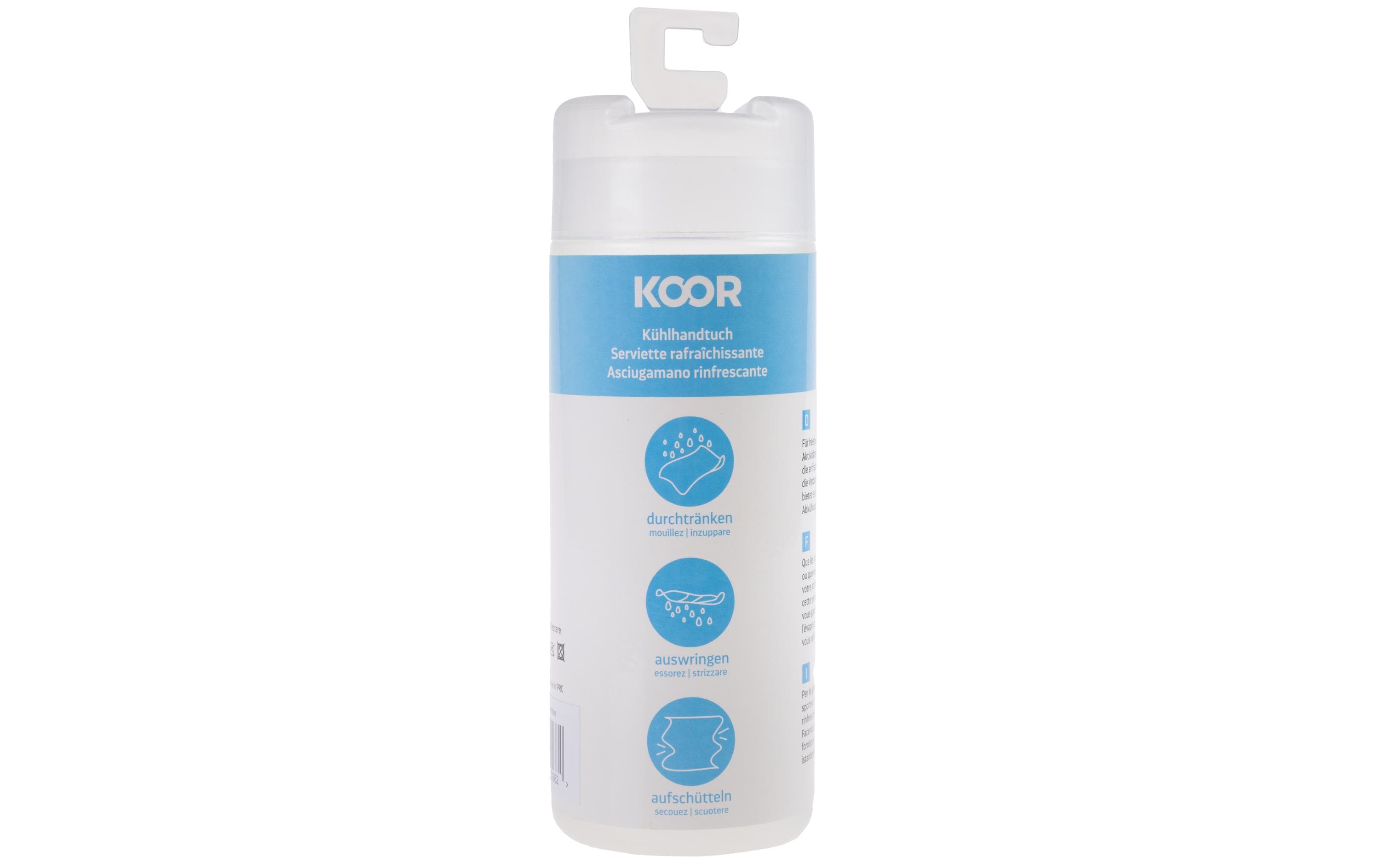 Kühltuch Aegean Blue, 30 x 100 cmKühlendes Handtuch für den Sommer und sportliche Aktivitäten