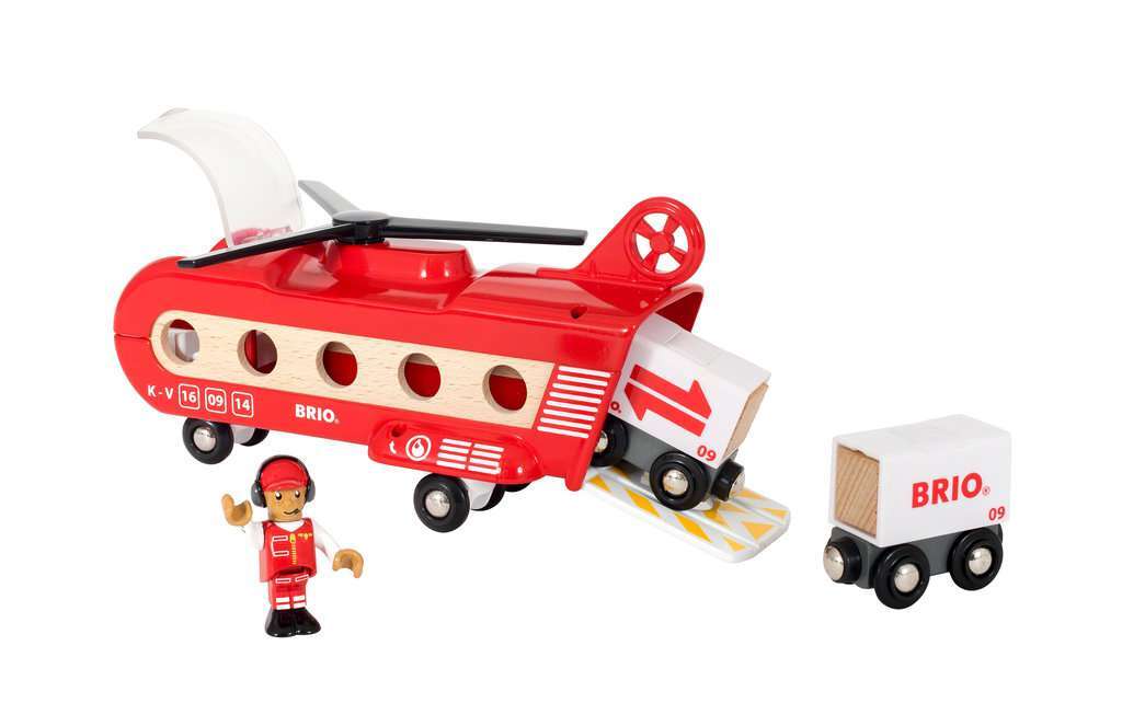 BRIO Spiel Eisenbahn-Transporthubschrauber