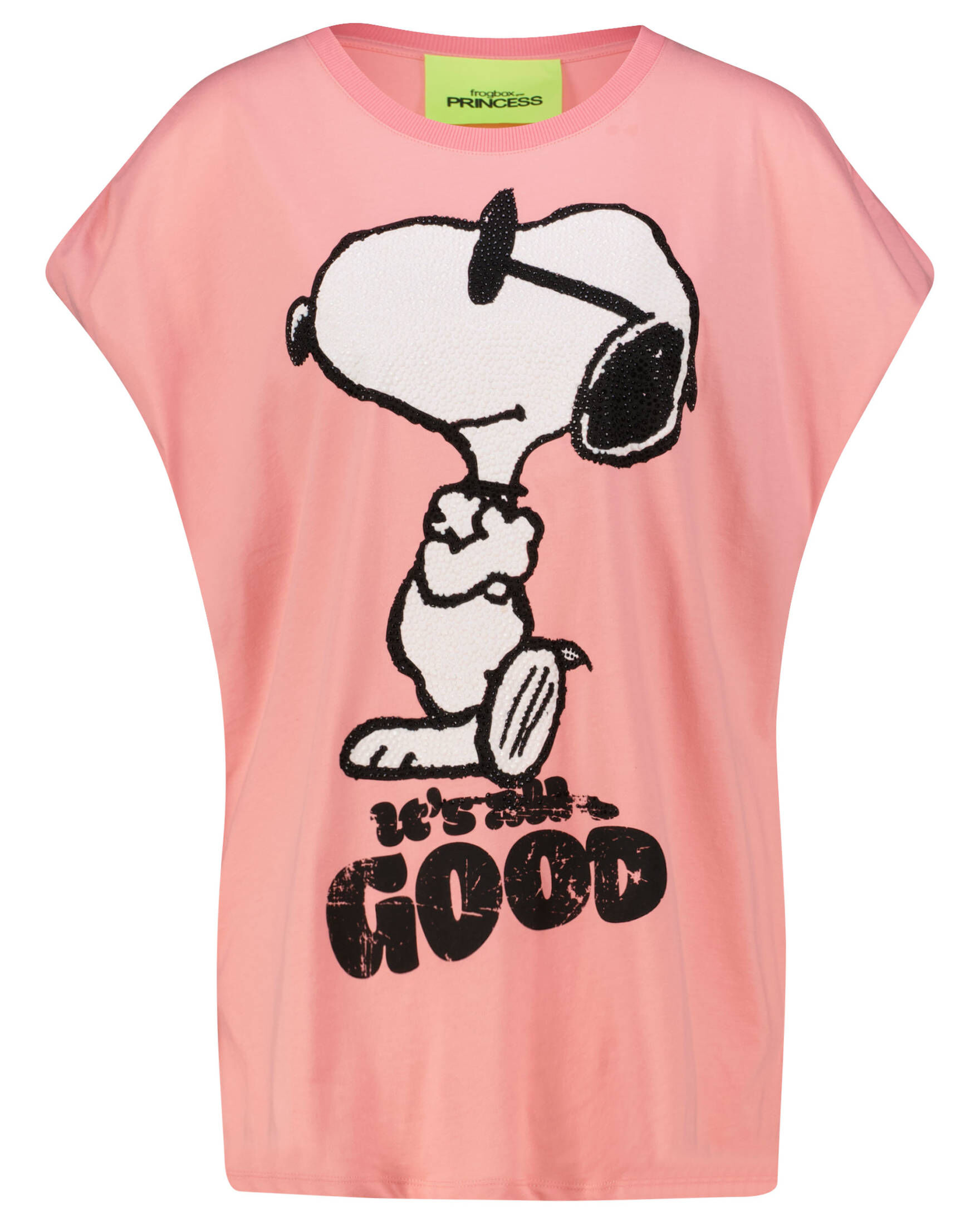 Frogbox| Damen T-Shirt BIG SNOOPY