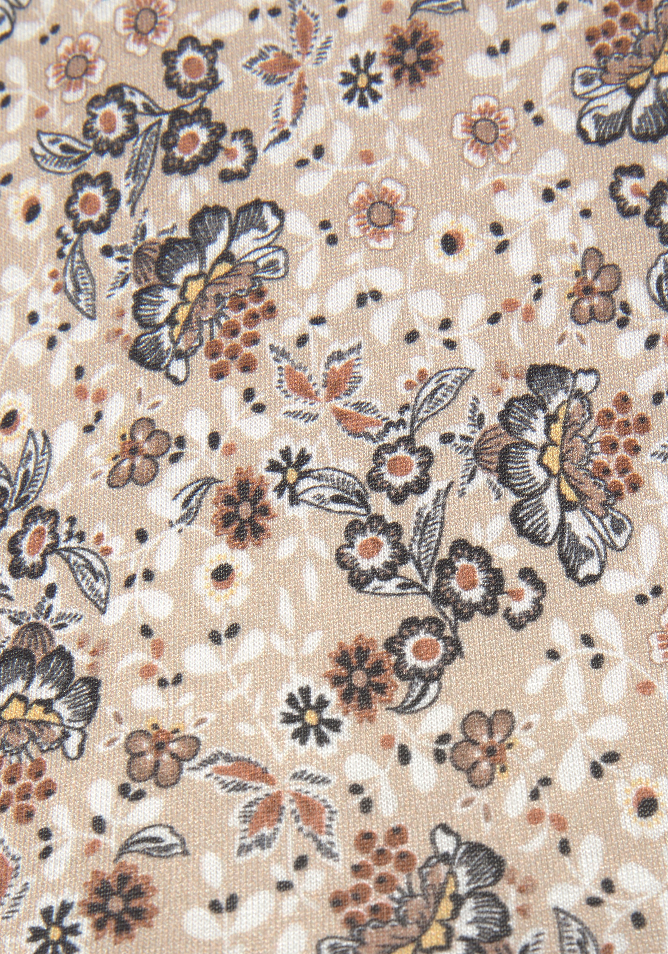 Vivance Midikleid mit Blümchenprint, luftiges Sommerkleid, Strandkleid