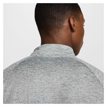 Haut 1/2 zip Nike Dri-Fit Stride Gris Homme
