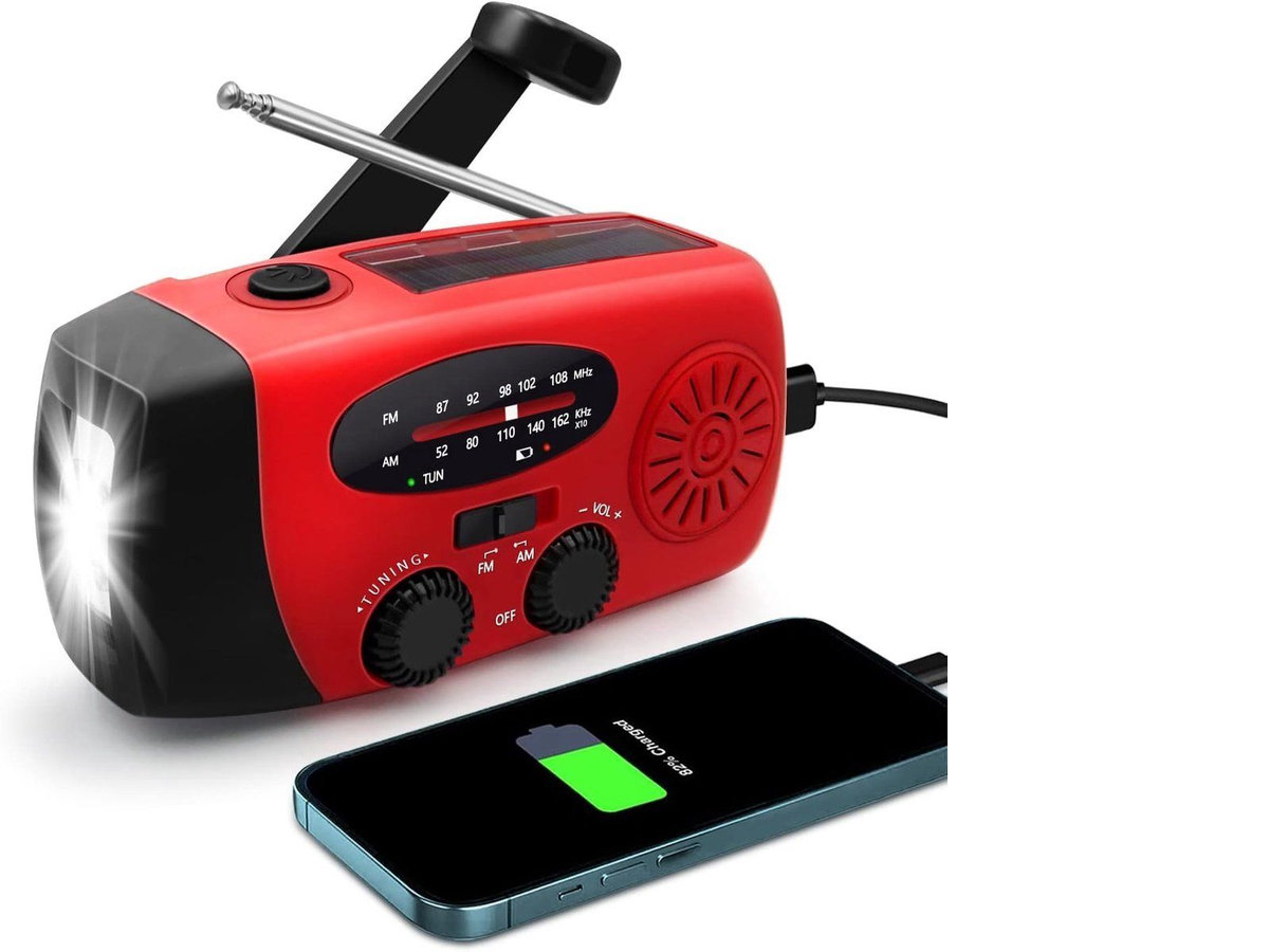 Soundlogic noodradio met zaklamp