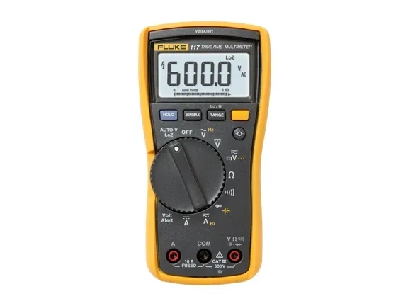 Fluke FLUKE117, 550 g, 9 V, LCD, 167 x 84 x 46 mm
