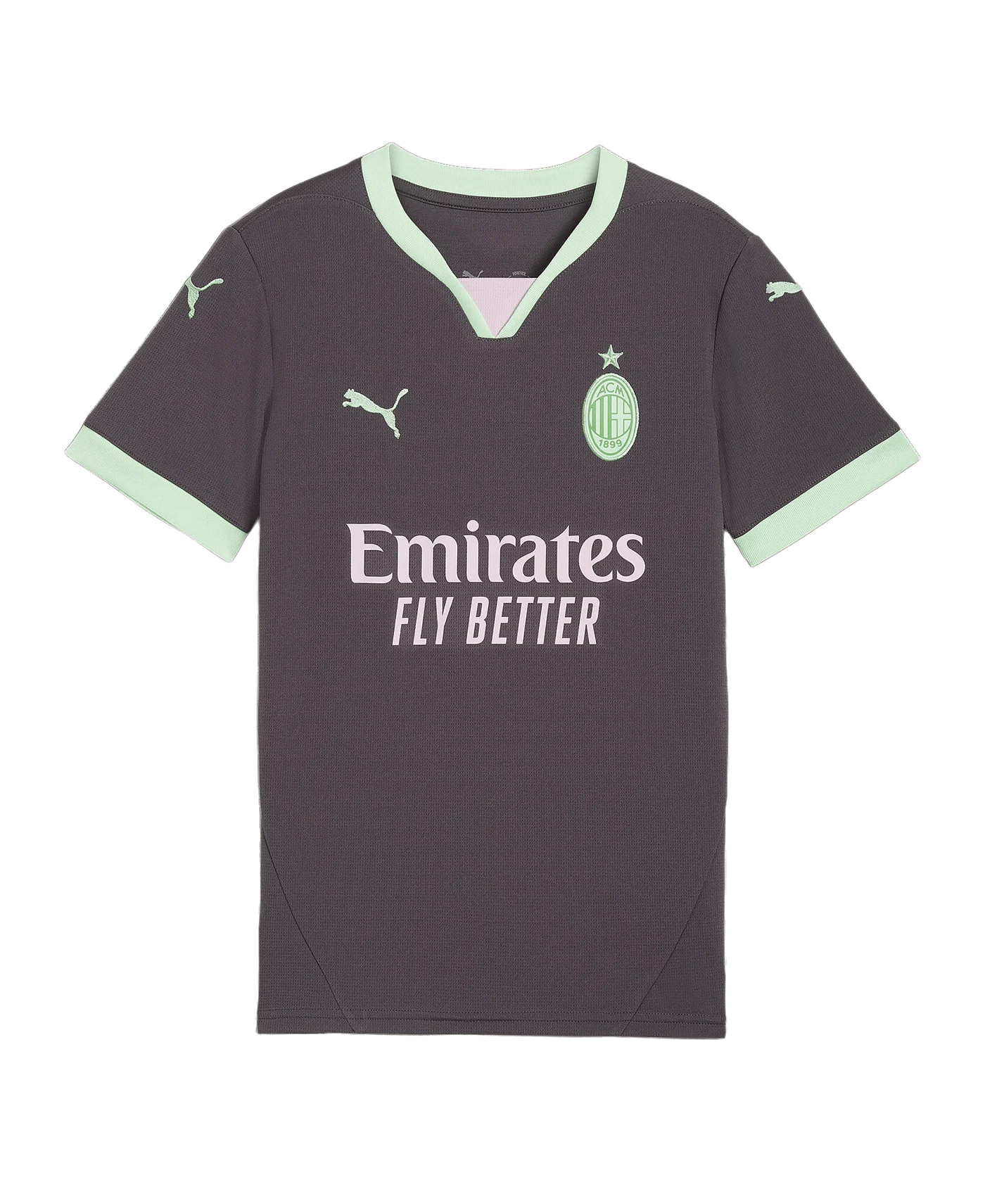 PUMA AC Mailand Trikot 3rd 2024/2025 Kids Grau F03