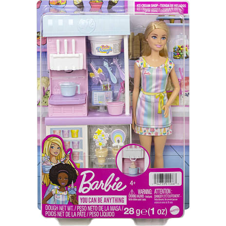 Barbie isbutik legesæt
