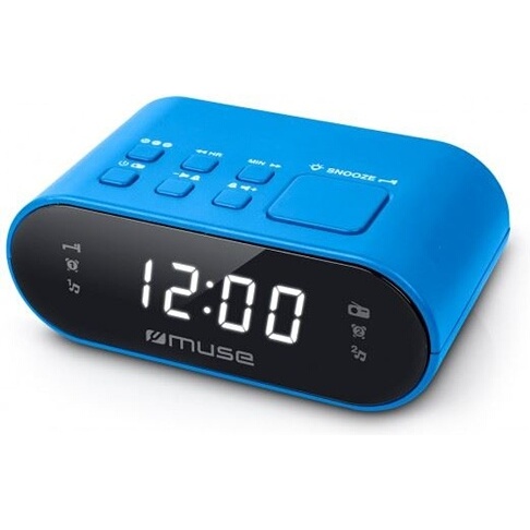Radio-réveil Muse M-10 BL Bleu