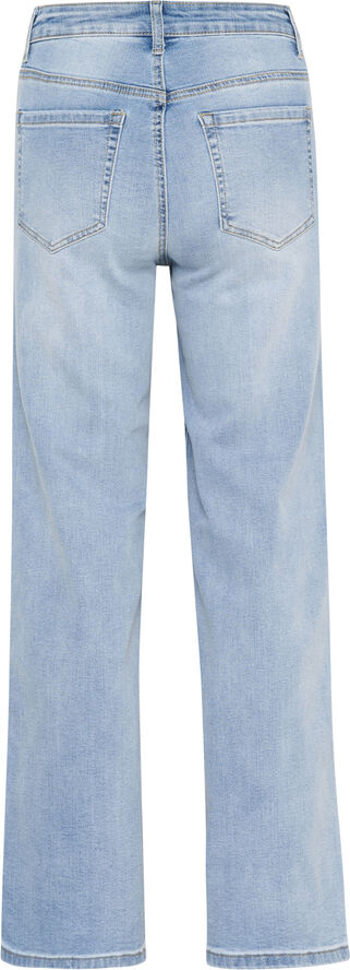 Kaffe KAkarla HW Wide Jeans Light blue washed denim