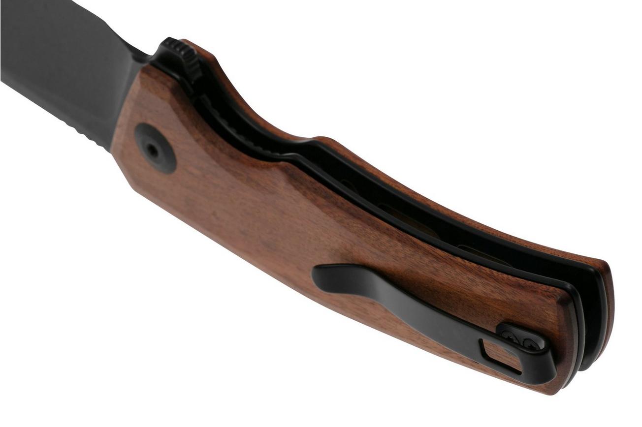 Civivi Regulatron C23006-3 Blackwashed Nitro-V, Guibourtia Wood zakmes
