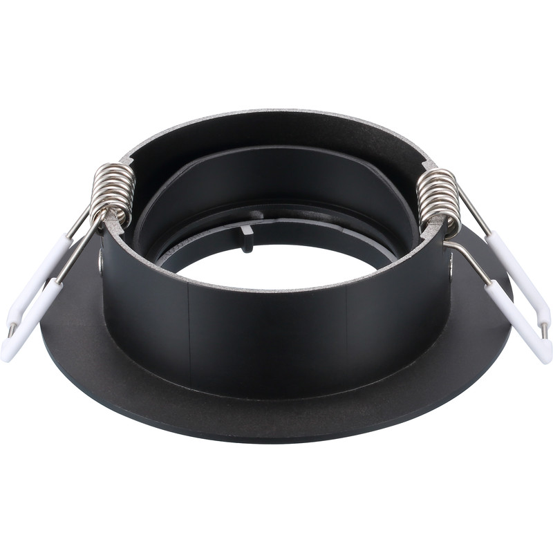 Sylvania Inbouw spot kantelbaar 230/12V Zwart