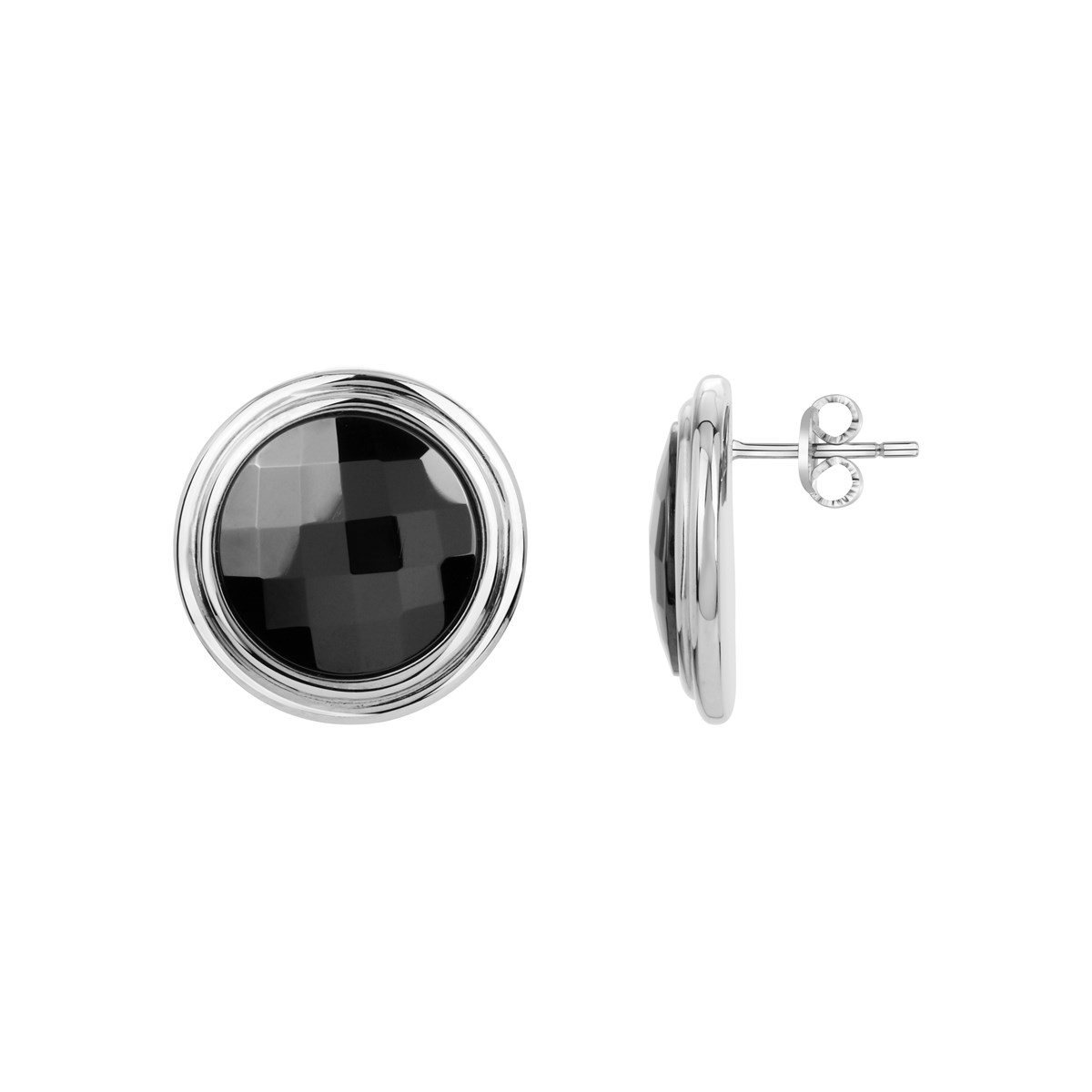 Boucles d'oreilles clous en Acier