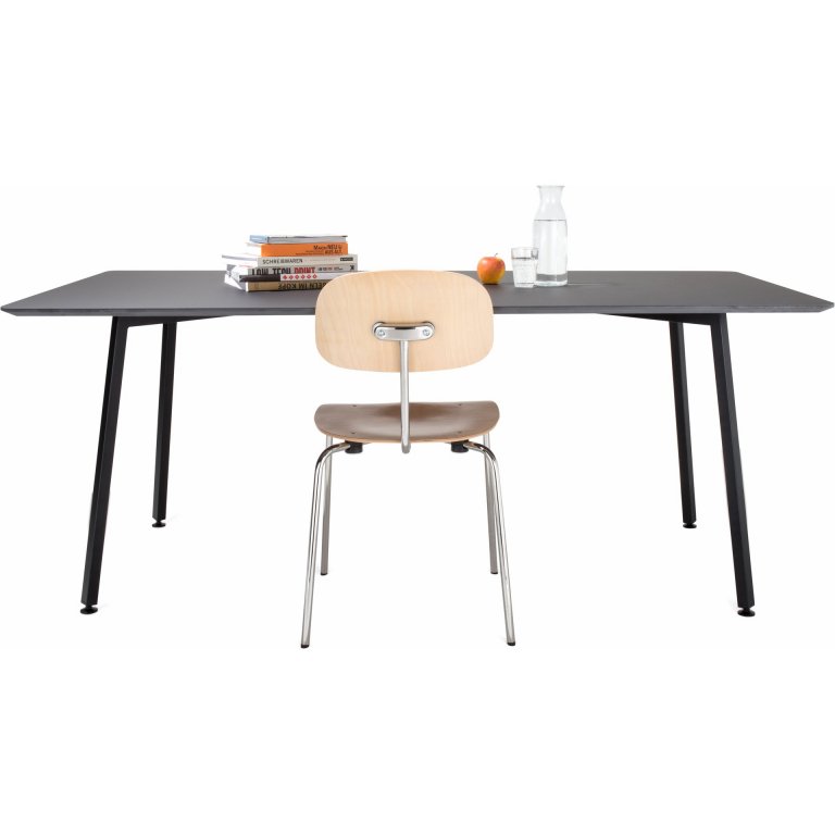 Modulor Tisch Y3 Stahl schwarz 10°
