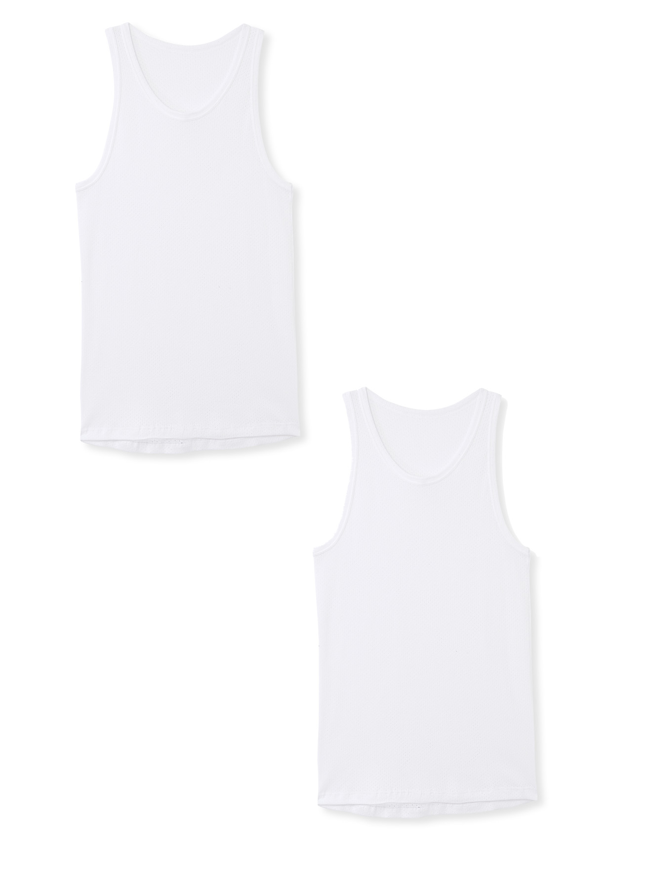 Lot de 2 maillots de corps sans manches