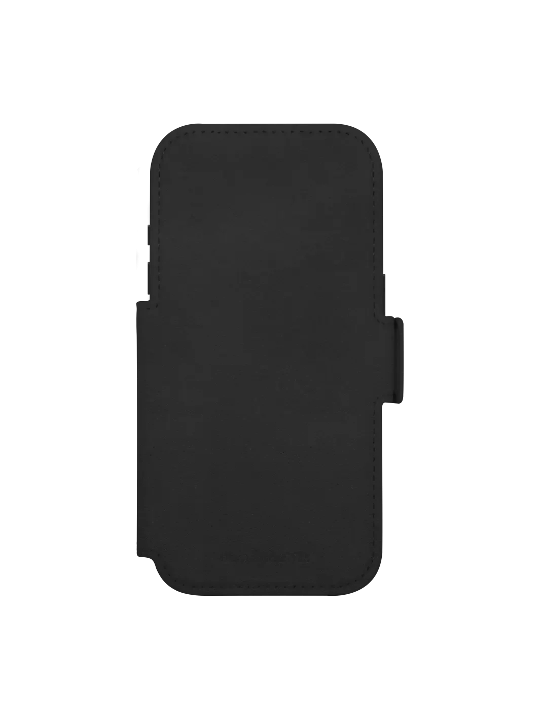 iPhone 17 Pro 2in1 MagSafe Wallet Case Echtleder Tasche mit RFID Schutz Lynge (LM63GTBL6625) - Schwarz