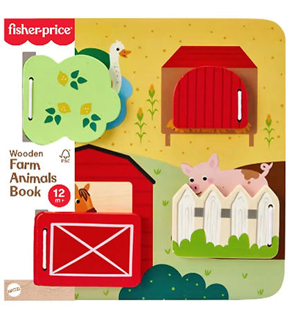 Fisher Price Aktivitätsteller - Holz - Bauernhoftiere