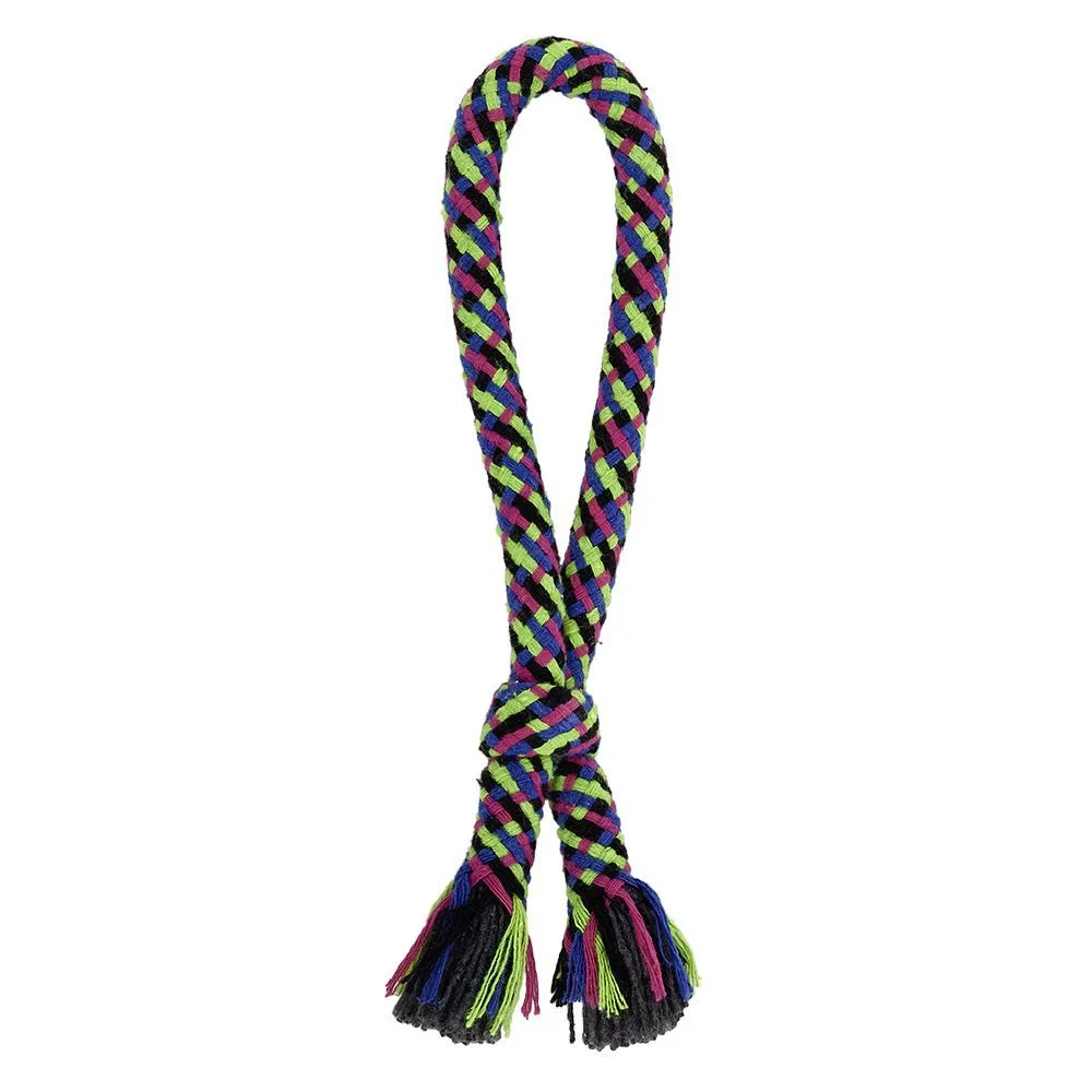 Jouet pour chien Poignée en corde avec noeud L.12 cm