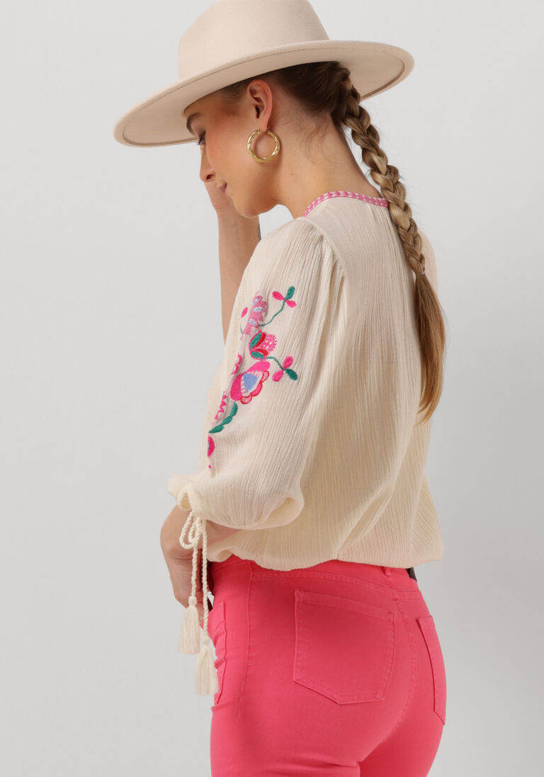 ANTIK BATIK creme antik batik blouse magoo blouse