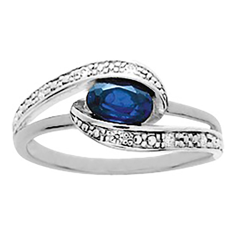 Bague femme - Oxyde de zirconium - Argent 925