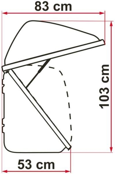 Gepäckbox für Fahrradträger - Ultra Box 500