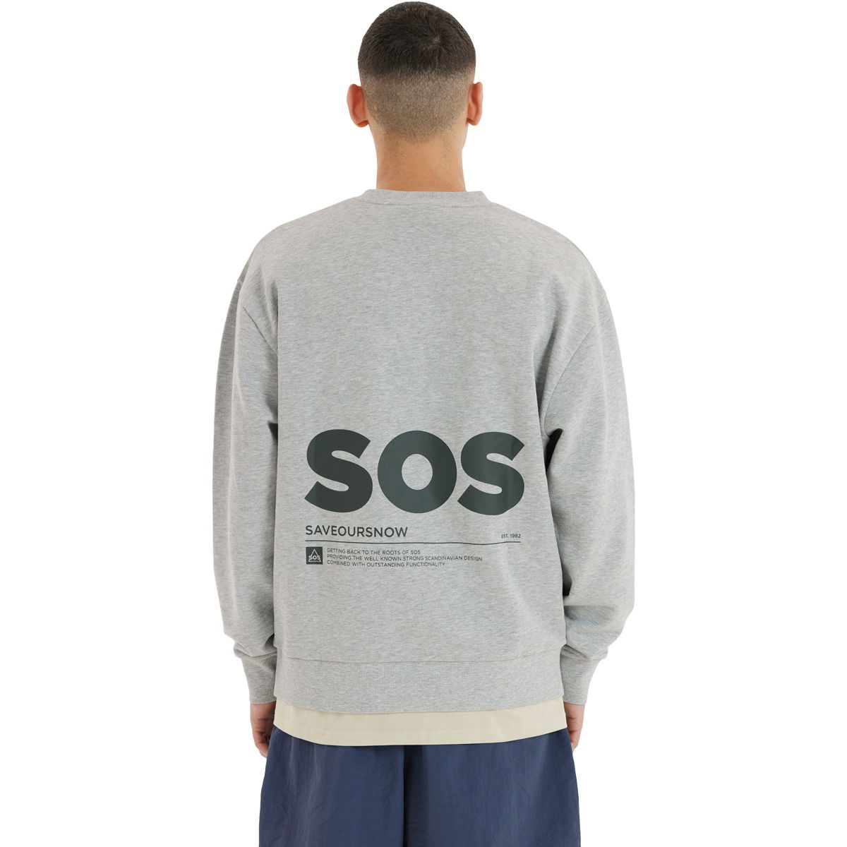 SOS Bovec Sweatshirt Herre
