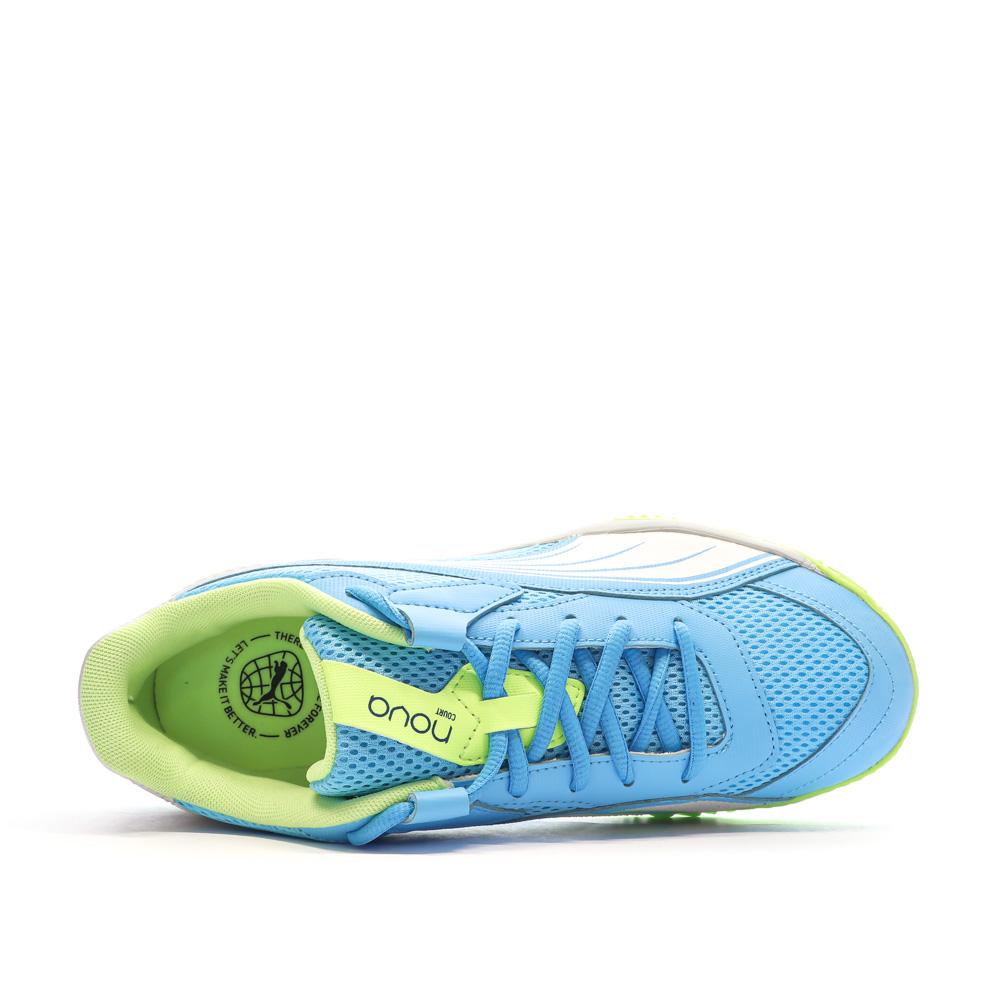 Puma Chaussures de Padel Bleu/Vert Homme Puma Nova Court