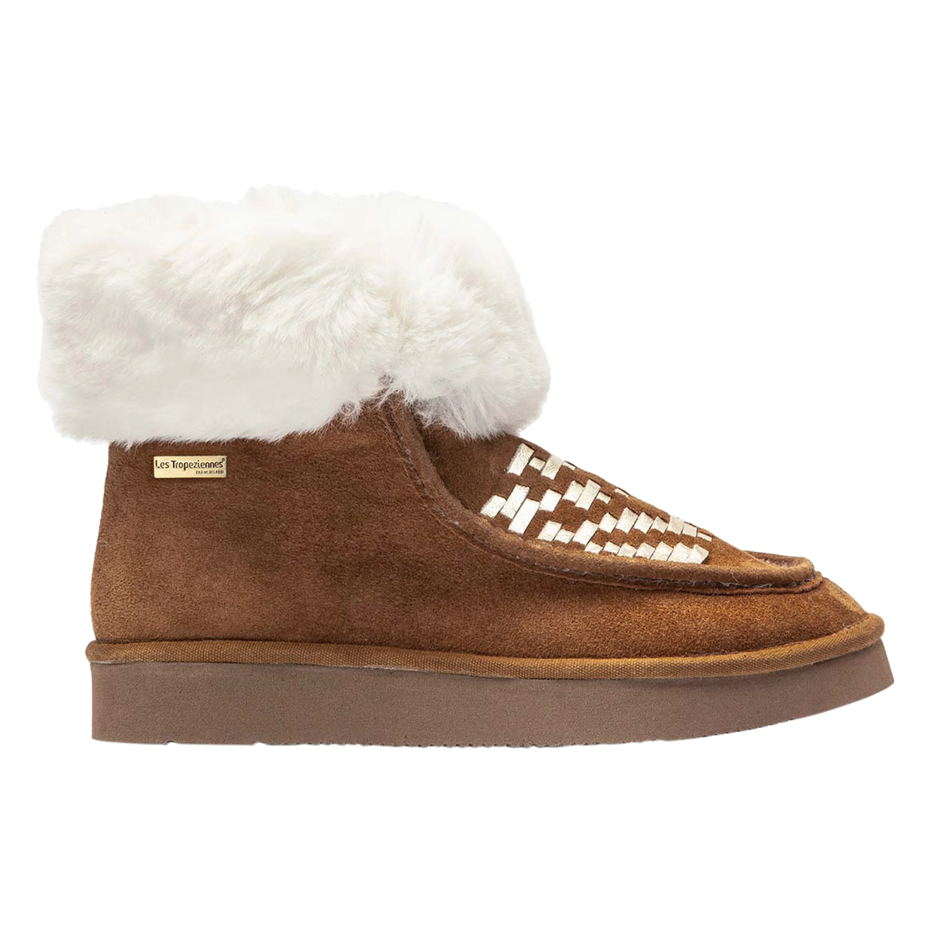 Bottines cuirpar m.belarbi rika | Marron