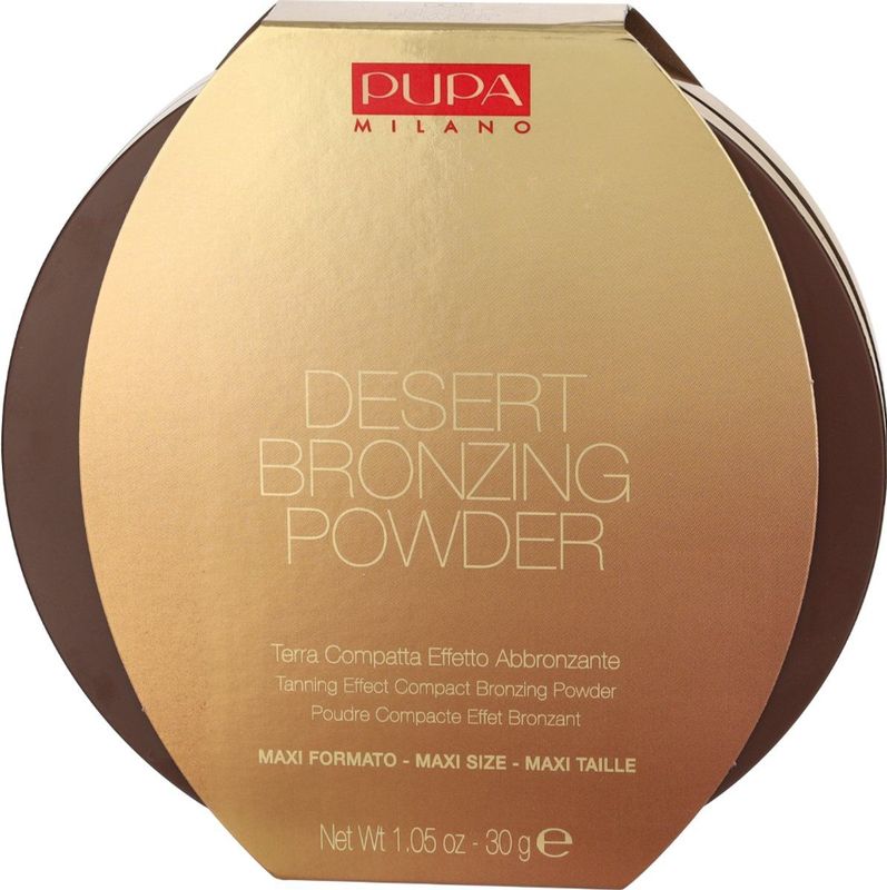 Pupa Milano - Desert Bronzing Powder - 02 Honey Gold