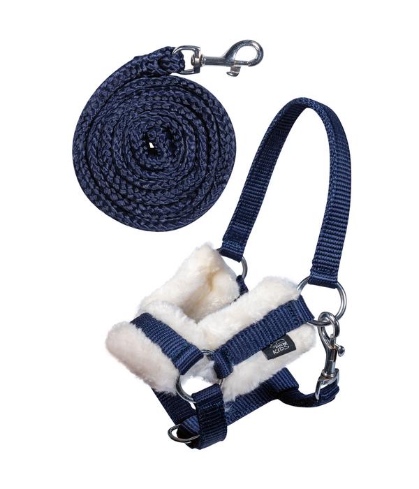 HKM KIDS Hobby Horsing Halfter und Strick,