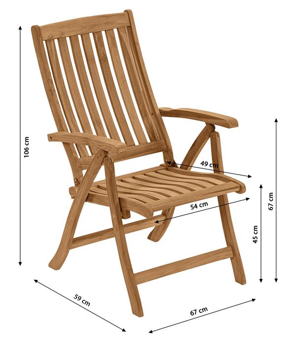 Dehner Klappsessel Havanna