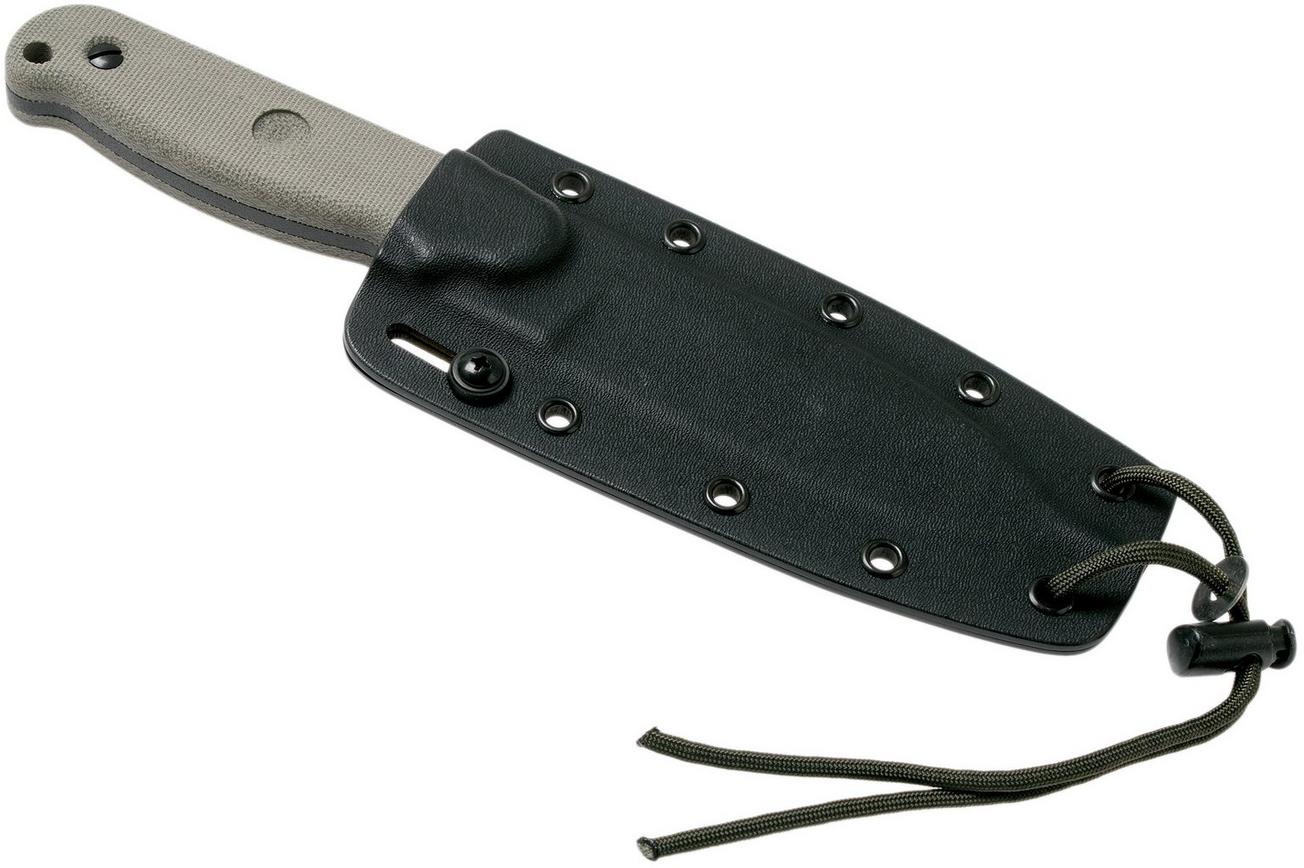 ESEE Laser Strike LS-P survivalmes met kydex schede   riemclip