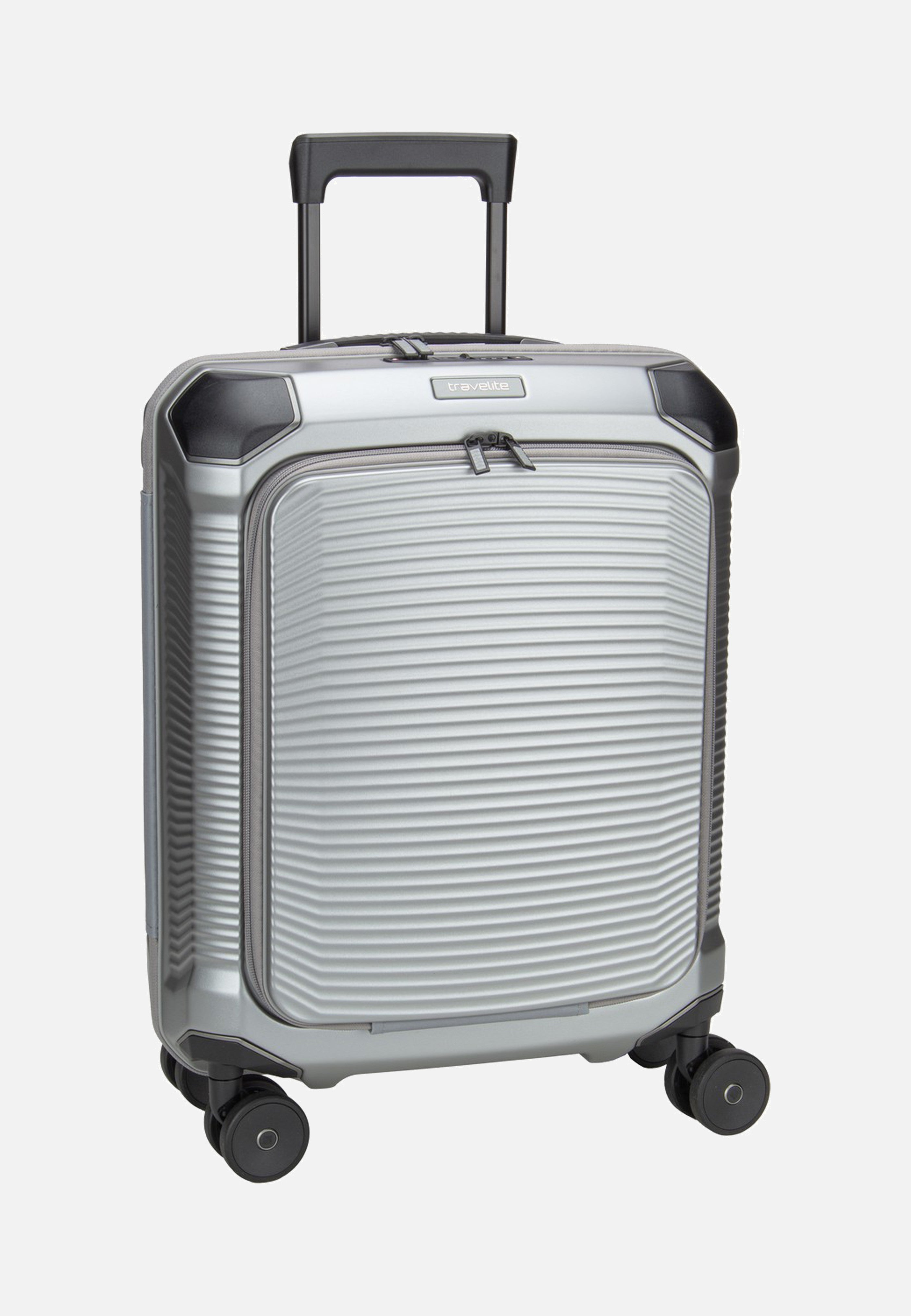 Millennium Trolley 4W S Front Pocket Silver - Koffer