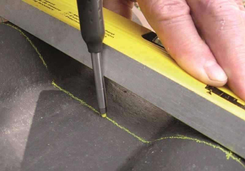 Pica Dry 3030 Markeerpotlood - Constructie Marker voor Professionele Vaklui