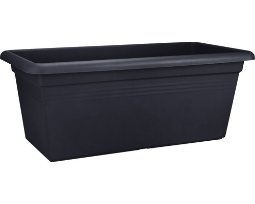 elho Green Basics XXL plantenbak, kunststof, 60x30x28 cm, zwart