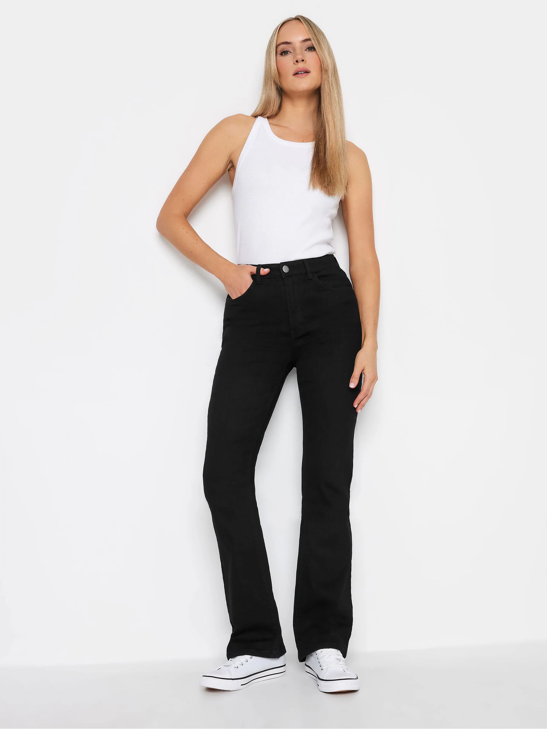 Zwart - Long Tall Sally - Bootcut jeans