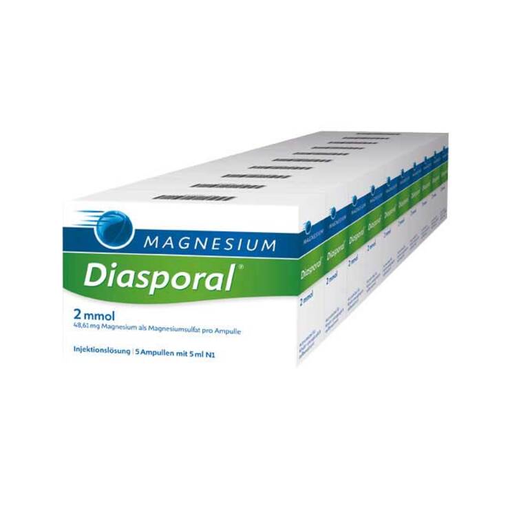 MAGNESIUM Diasporal® 2 mmol Injektionslösung, 50X5 ml