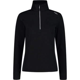 CMP Sweat GridTech Langarmshirt Nero / Ice Damen