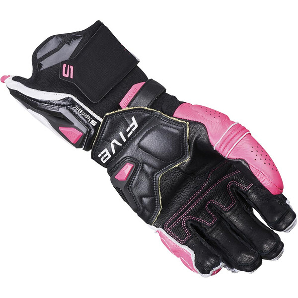 Five - Gants femme RFX1 Evo Woman Blanc / Rose fluo