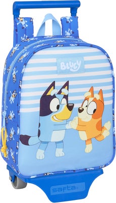 Bluey Mini Trolley Trillekoffert 6L, Let's Play