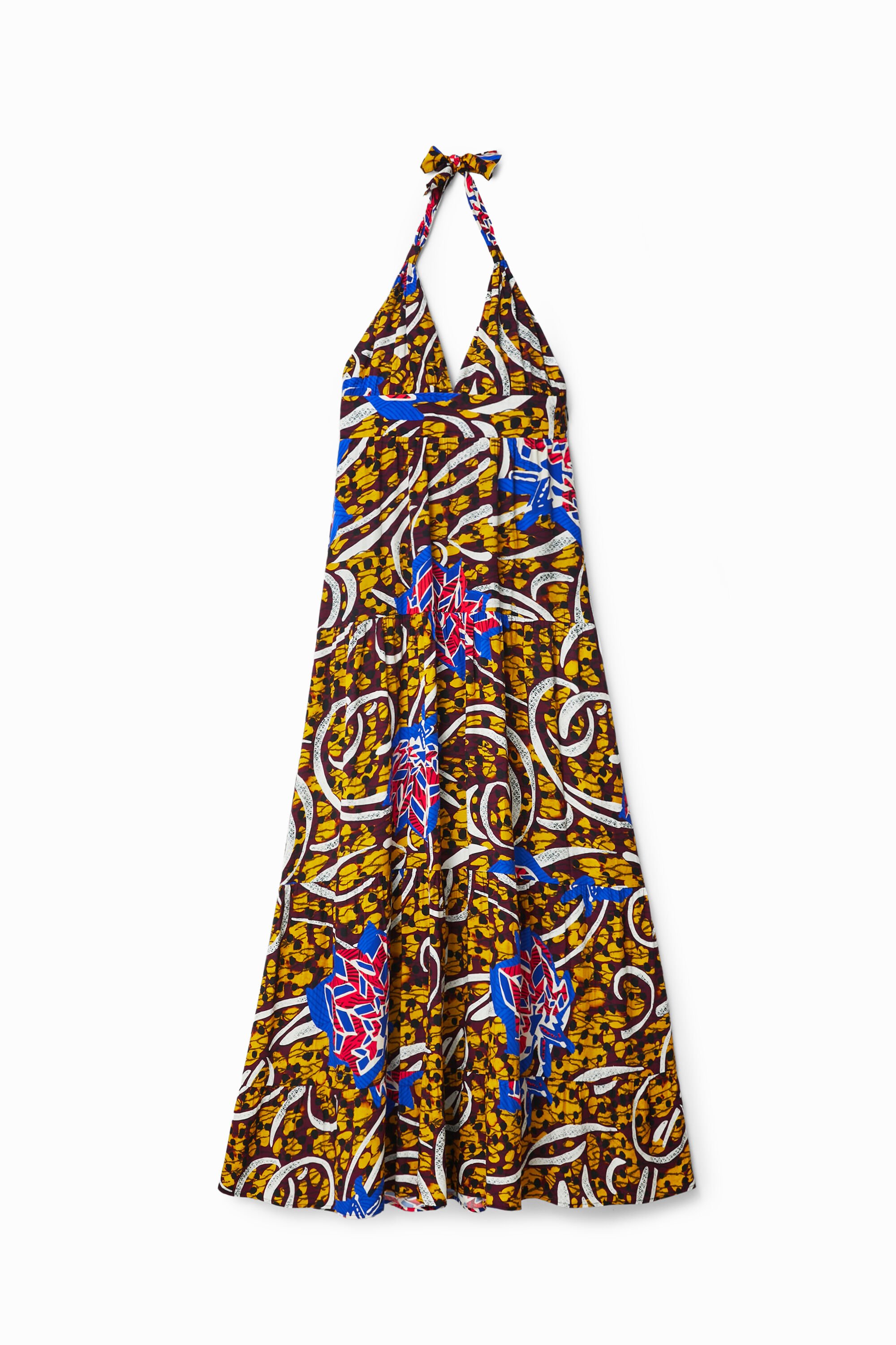 Robe longue dos nu Stella Jean