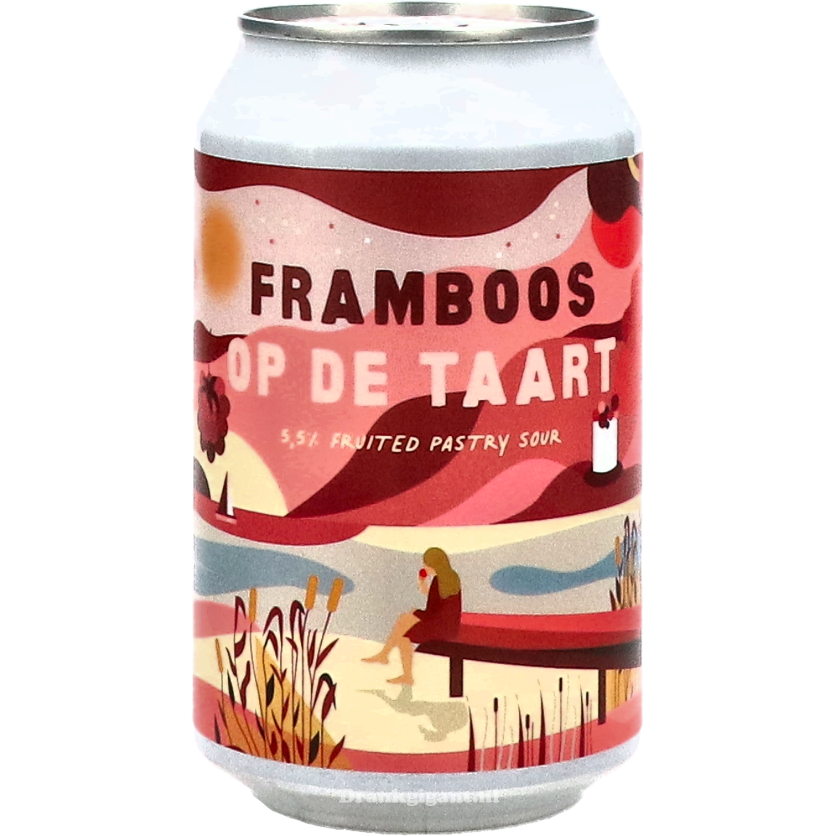 Eleven Framboos Op De Taart Fruited Pastry Sour 33 cl
