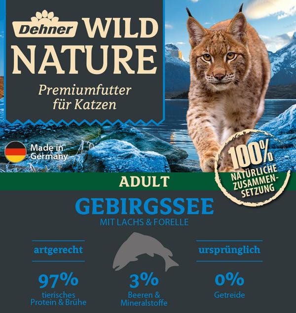 Dehner Wild Nature Nassfutter für Katzen