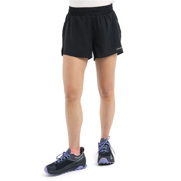 Short running ICEBREAKER W MERINO 125 ZONEKNIT SPEED 3 SHORTS BLACK