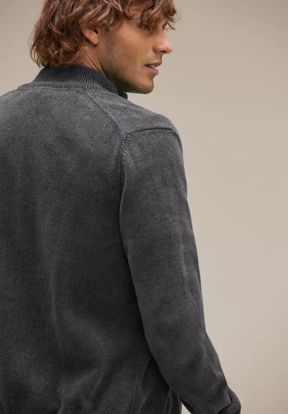 Softe Strickjacke - Black