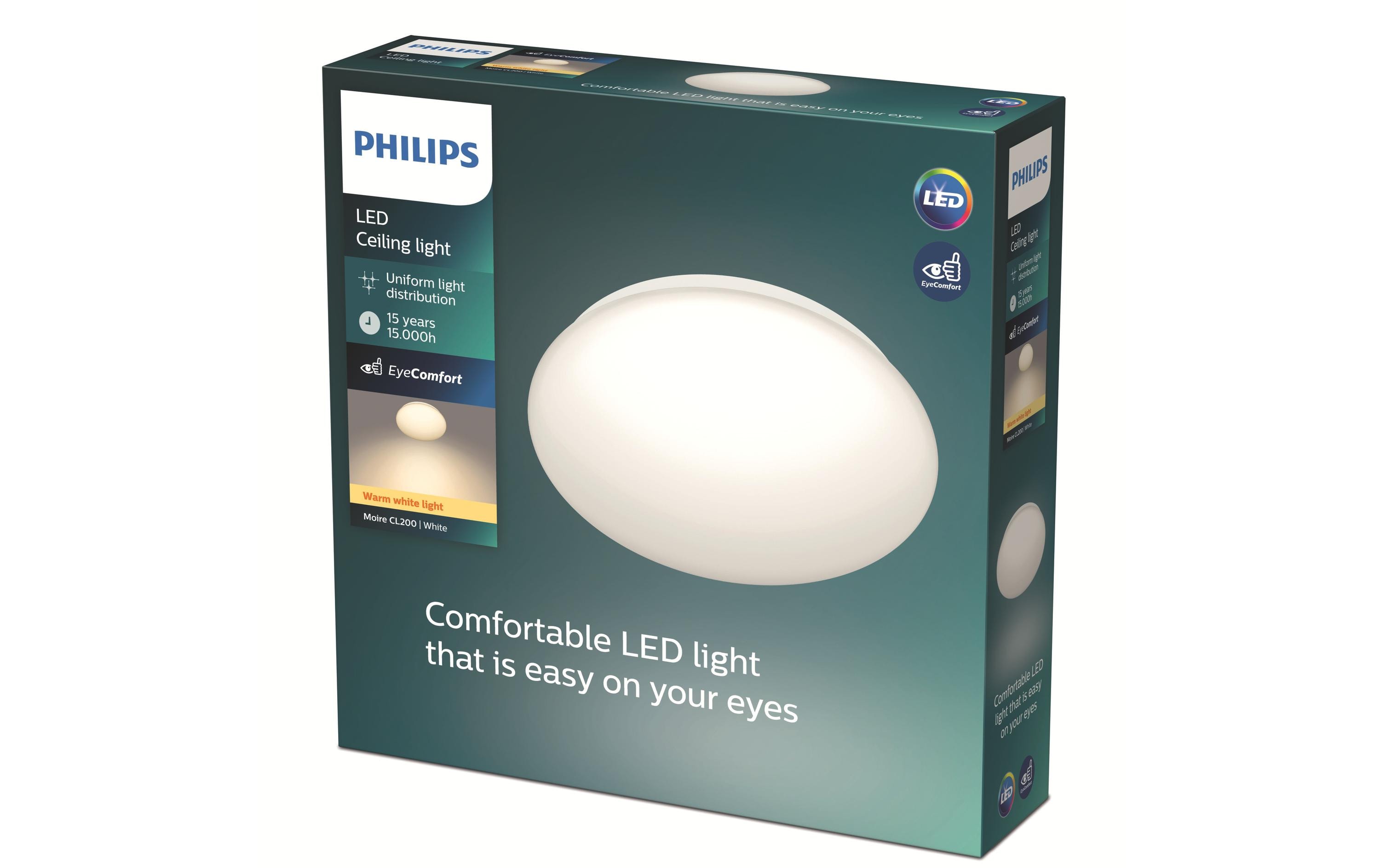 Deckenleuchte Moire CL200 RDLED-Leuchte für gleichmässige Lichtverteilung