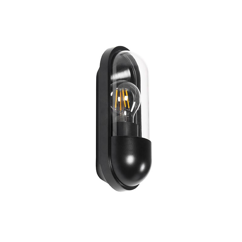 Moderne buiten wandlamp zwart IP54 - Stockholm