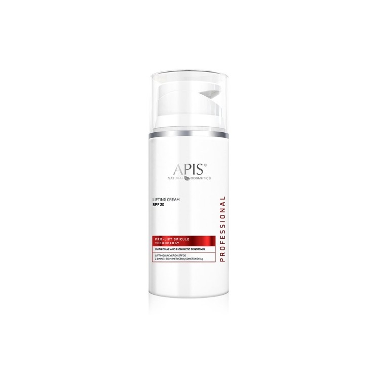 Apis Pro-Lift Spicule Technology liftingujący Krem do twarzy SPF20 z DMAE i biomimetyczną 