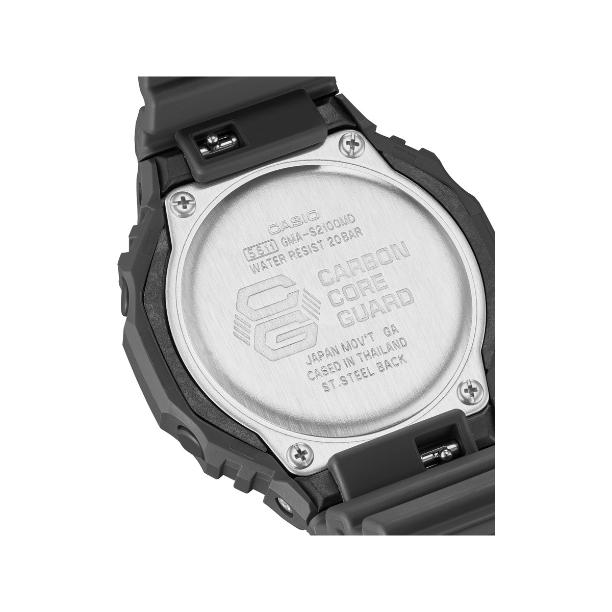 Montre CASIO G-SHOCK femme bracelet résine noir