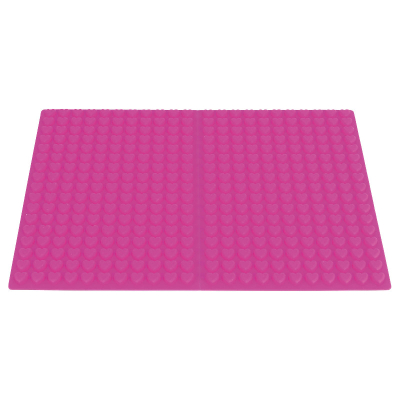 Trixie Silikon Backmatte mit Herzen für Hundekekse 38x28cm