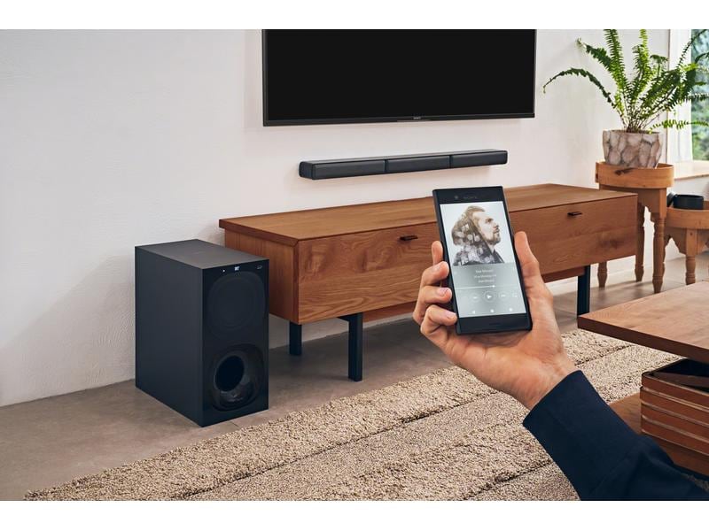 Sony Soundbar HT-S40R 5.1-Kanal-Home-Entertainment mit kabellosen Rear-Lautsprechern