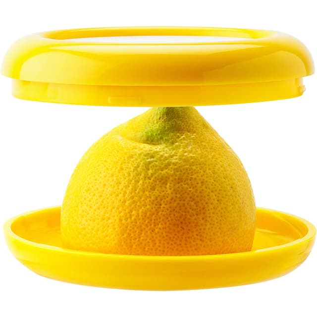 Opbevaringsbeholder Citron med Stræklåg
